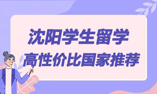 沈陽學(xué)生留學(xué)性價比高國家推薦